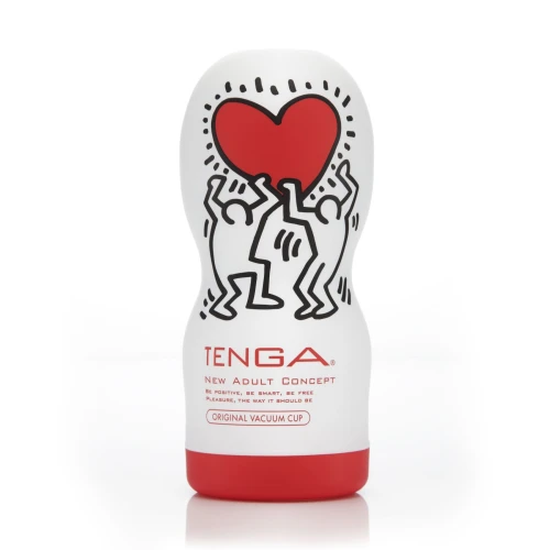 Tenga Keith Haring Deep Throat Cup - Мастурбатор 