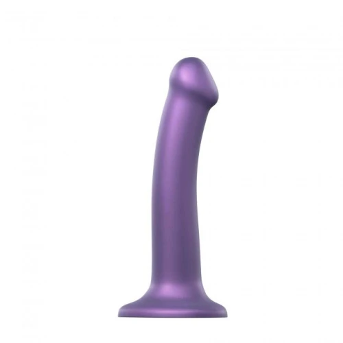 Strap-On-Me Mono Density Dildo Violet M - Одношарова насадка для страпона