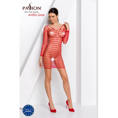 Бодистокинг Passion BS093 red