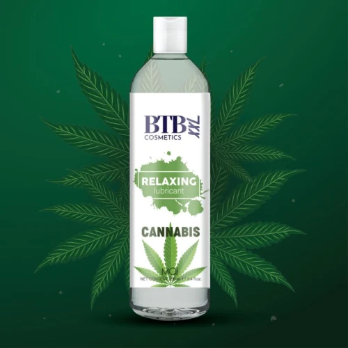 BTB FLAVORED CANNABIS (250 мл) - Смазка на водной основе с запахом канабиса