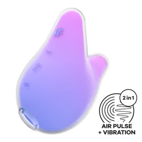 Вакуумний стимулятор для жінок Satisfyer Mermaid Vibes Violet/Pink 