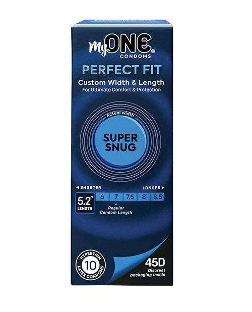 Презервативы MyONE Super Snug 10 шт, картонная коробка (мятая упаковка!!!)