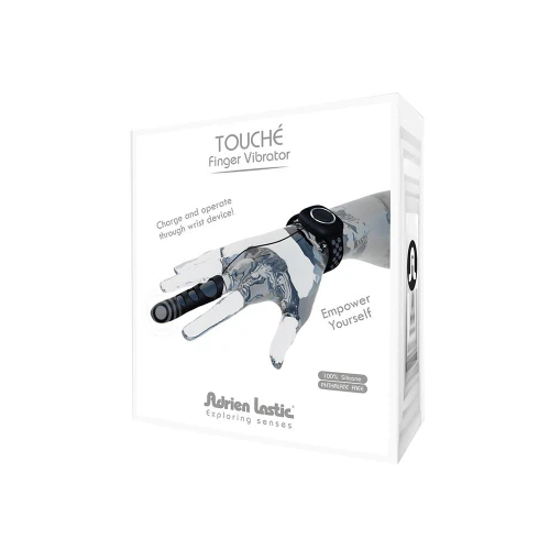 Adrien Lastic Touche (L) - Вибратор на палец с мощной вибрацией для глубокой стимуляции