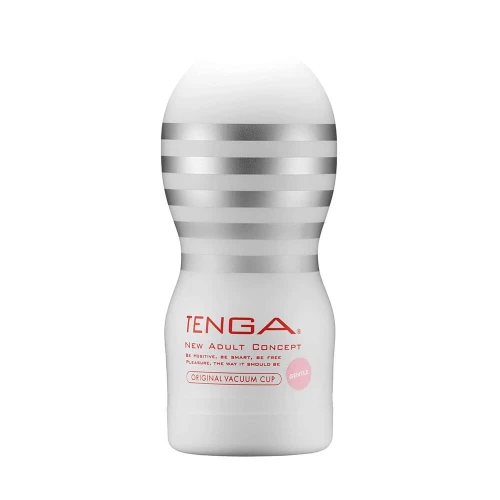 Tenga Deep Throat Cup GENTLE - Мастурбатор з вакуумною стимуляцією