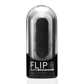 Tenga Flip Zero Black - Мастурбатор, выраженные детали внутреннего рельефа