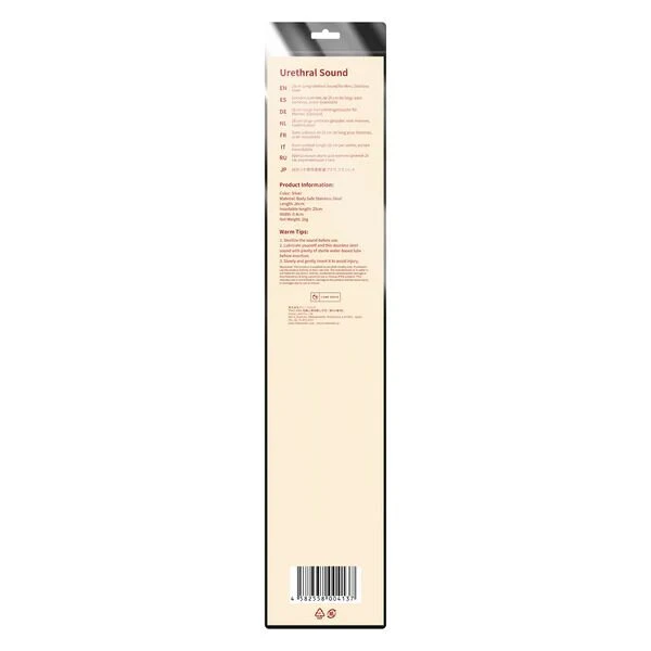 Уретральный стимулятор Liebe Seela Urethral Sound Stainless Steel 26 см