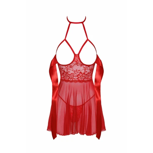 Беби-дол Kissable Sexy Kiss Babydoll Red L/XL