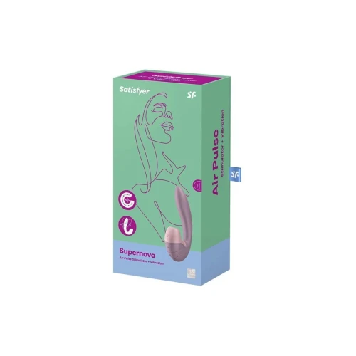 Вакуумный вибратор Satisfyer Supernova Old Rose (мятая упаковка!!!)