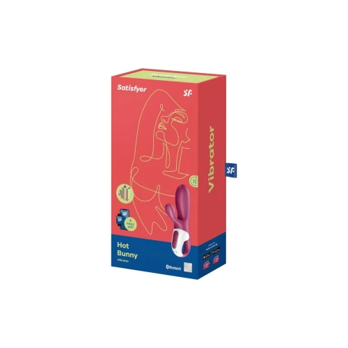 Смарт вибратор кролик с подогревом Satisfyer Hot Bunny (мятая упаковка!!!)