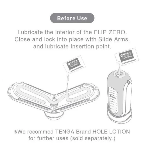 На фото изображен белый мастурбатор с двумя вибрирующими ядрами Tenga Flip Zero Electronic Vibration White для мужчин на светлом фоне