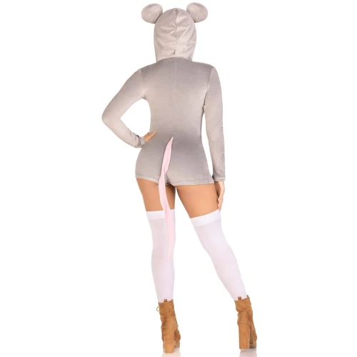Leg Avenue Comfy Mouse M - Эротический костюм серой мышки 