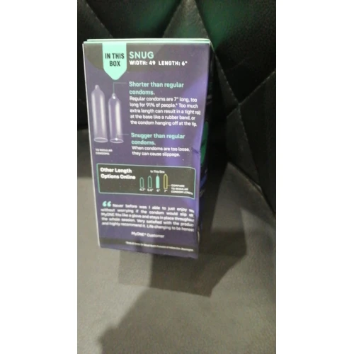 Презервативы MyONE Snug 10 шт, картонная коробка (мятая упаковка!!!)