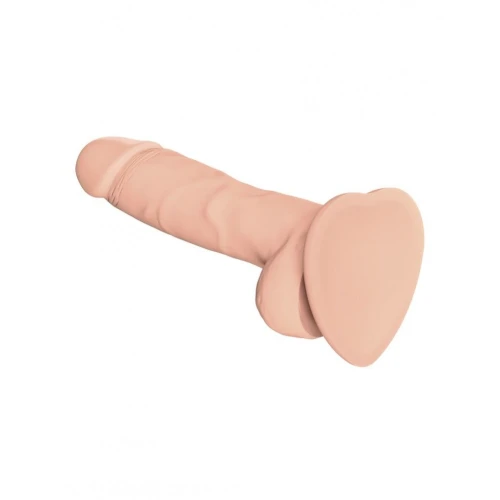 Реалистичный фаллоимитатор Strap-On-Me SOFT REALISTIC DILDO Vanilla - Size S (мятая упаковка)