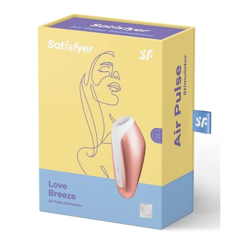 Миниатюрный вакуумный стимулятор Satisfyer Love Breeze Copper (мятая упаковка!!!)