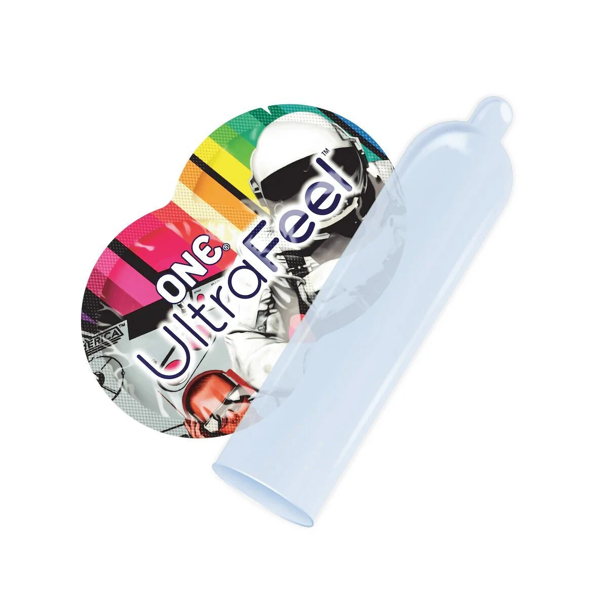 Презервативы ONE Ultra Feel 40 шт, подарочная упаковка тюб (мятая упаковка!!!)