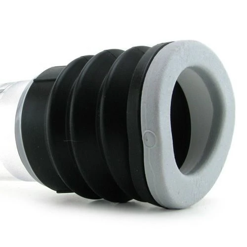 На фото изображена черно-белая смягчающая площадка с длинной вставкой для Hydromax X40 (Hydromax 9) для мужчин на белом фоне