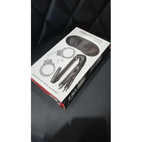 Набор BDSM аксессуаров Fetish Tentation Submission Kit (мятая упаковка!!!)