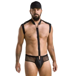 Passion 038 XXL/XXXL - Секс костюм для рольових ігор (чоловічий) SET JOHN black