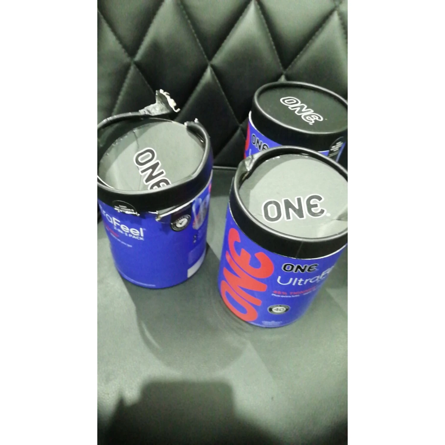 Презервативы ONE Ultra Feel 40 шт, подарочная упаковка тюб (мятая упаковка!!!)