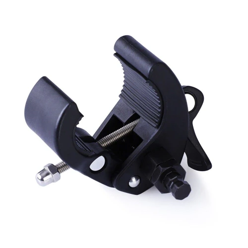 На фото зображено частину набору адаптерів Hismith KlicLok System Set for Her для жінок на білому тлі.