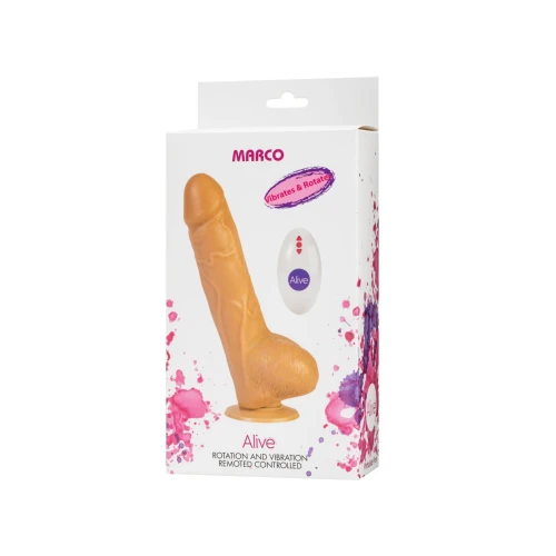 Alive Marco - Вибрирующий фаллоимитатор с пультом управления