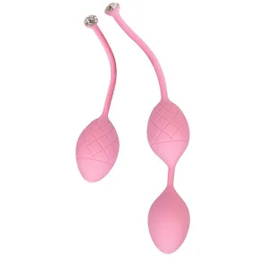 PILLOW TALK Frisky Pink - Вагинальные шарики с кристаллом