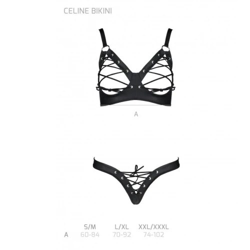 CELINE BIKINI black XXL/XXXL - Passion