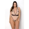 Passion VIENA BODY beige 6XL/7XL - Телесный боди