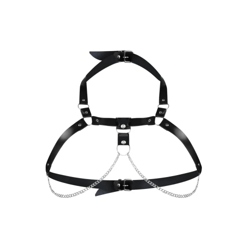 Art of Sex Virginia L-2XL - Женская портупея из натуральной кожи 