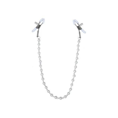 Feral Feelings — Nipple clamps Pearls — Зажимы для сосков с жемчугом