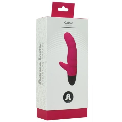 Adrien Lastic Cyclone Magenta - Вибратор кролик рельефный