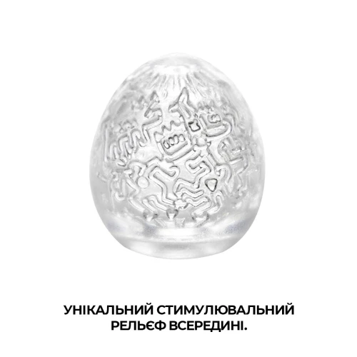 Tenga Keith Haring EGG Party (6 яиц) - Набор яиц мастурбаторов