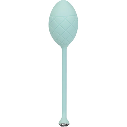 PILLOW TALK Frisky Teal - Вагинальные шарики с кристаллом