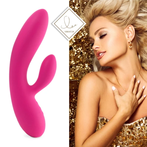 FeelzToys Lea Rabbit Vibrator Rubine Red — Вибратор—кролик, два часа удовольствия без подзарядки