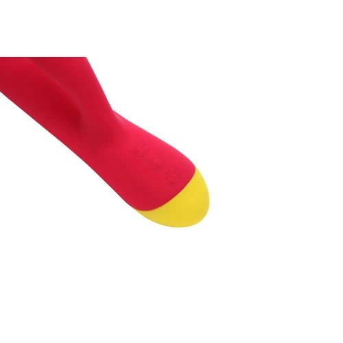 Romp Jazz - Гибкий вибратор-кролик с мягкой головкой