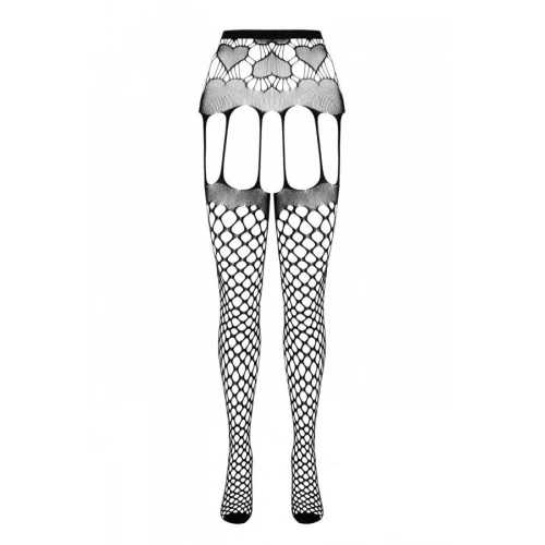 Эротические колготки-бодистокинг Passion ECO S009 red