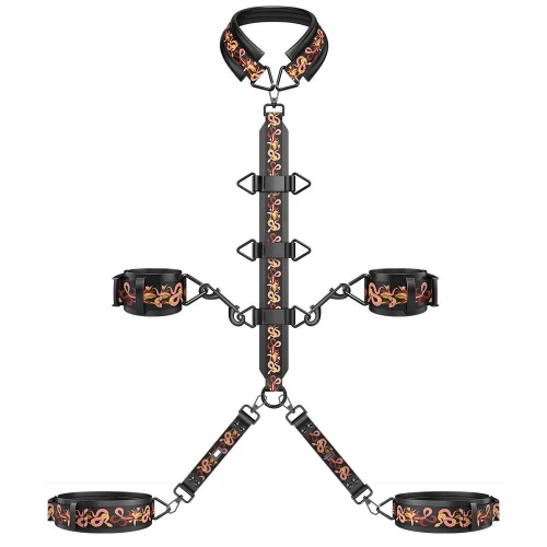 БДСМ-набор LOCKINK The Flowering Serpent - Bondage Set, 12 шт. (мятая упаковка!!!)