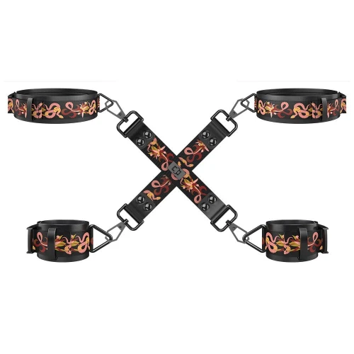 БДСМ-набор LOCKINK The Flowering Serpent - Bondage Set, 12 шт. (мятая упаковка!!!)