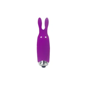 Adrien Lastic Pocket Vibe Rabbit Purple - Вибропуля с двумя стимулирующими ушками