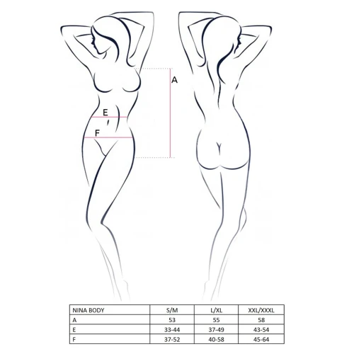 NINA BODY XXL/XXXL - Леопардовый комбидресс