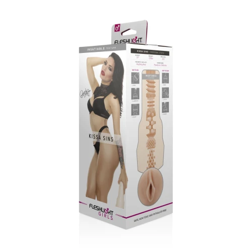 Fleshlight Girls: Kissa Sins — Вагина мастурбатор Кисса Синс