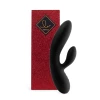 FeelzToys Lea Rabbit Vibrator Black — Вибратор—кролик, два часа удовольствия без подзарядки