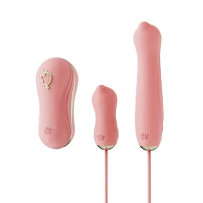 Zalo - UNICORN Set Pink - Набір вібраторів на подарунок