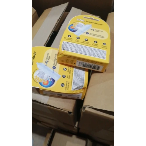 Презервативы ONE Super Studs 3 шт, картонная коробка (мятая упаковка!!!)