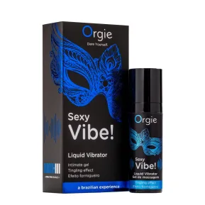 Рідкий вібратор Orgie Sexy Vibe! Liquid Vibrator, з ефектом мурашок