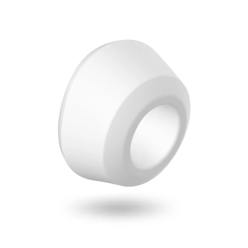 На фото зображено бежевий вакуумний вібратор Satisfyer Pro 2 Next Generation для жінок на білому тлі.