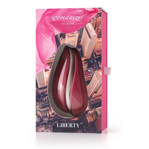 Womanizer Liberty Red - Клиторальный стимулятор на подарок