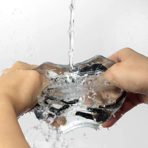 TENGA Crysta Block - Мастурбатор с плотными стимулирующими блоками 