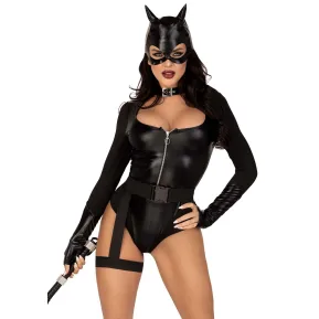 Leg Avenue Fierce Feline XS - Эротический костюм кошки