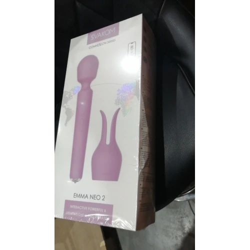 Интерактивный вибромассажер с подогревом Svakom Emma Neo 2 (мятая упаковка!!!)
